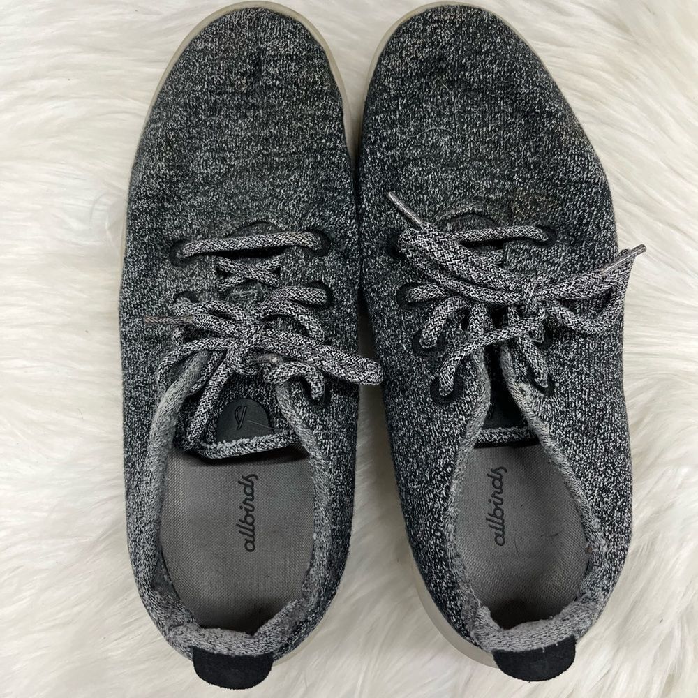 Allbirds Wool Runners Grey mens Athletic Shoes - Picture 1 of 8
